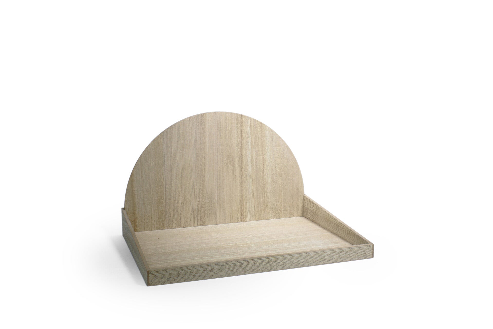 Dienblad naturel hout