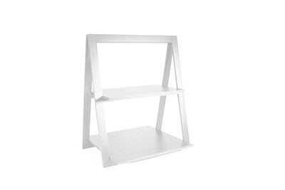 Driehoekig rekjes wit