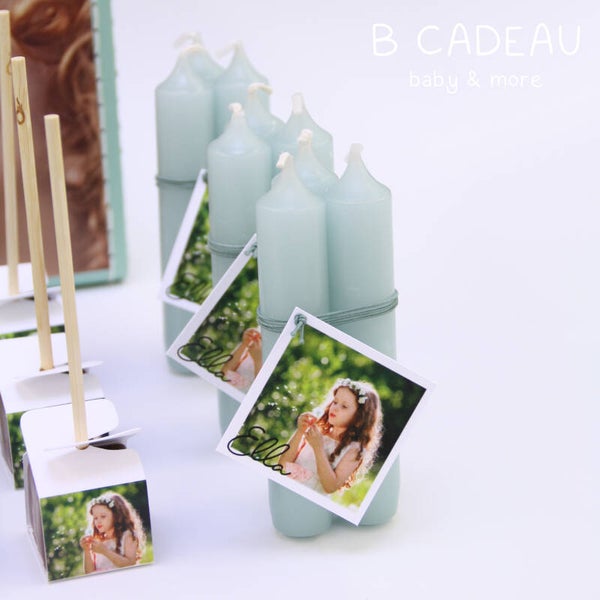 Dinnerkaarsen met foto