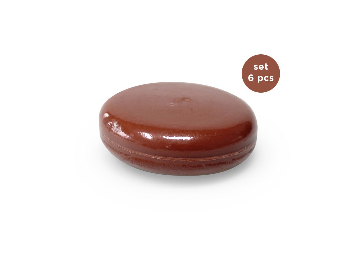 Zeep schijf terra 6 st.