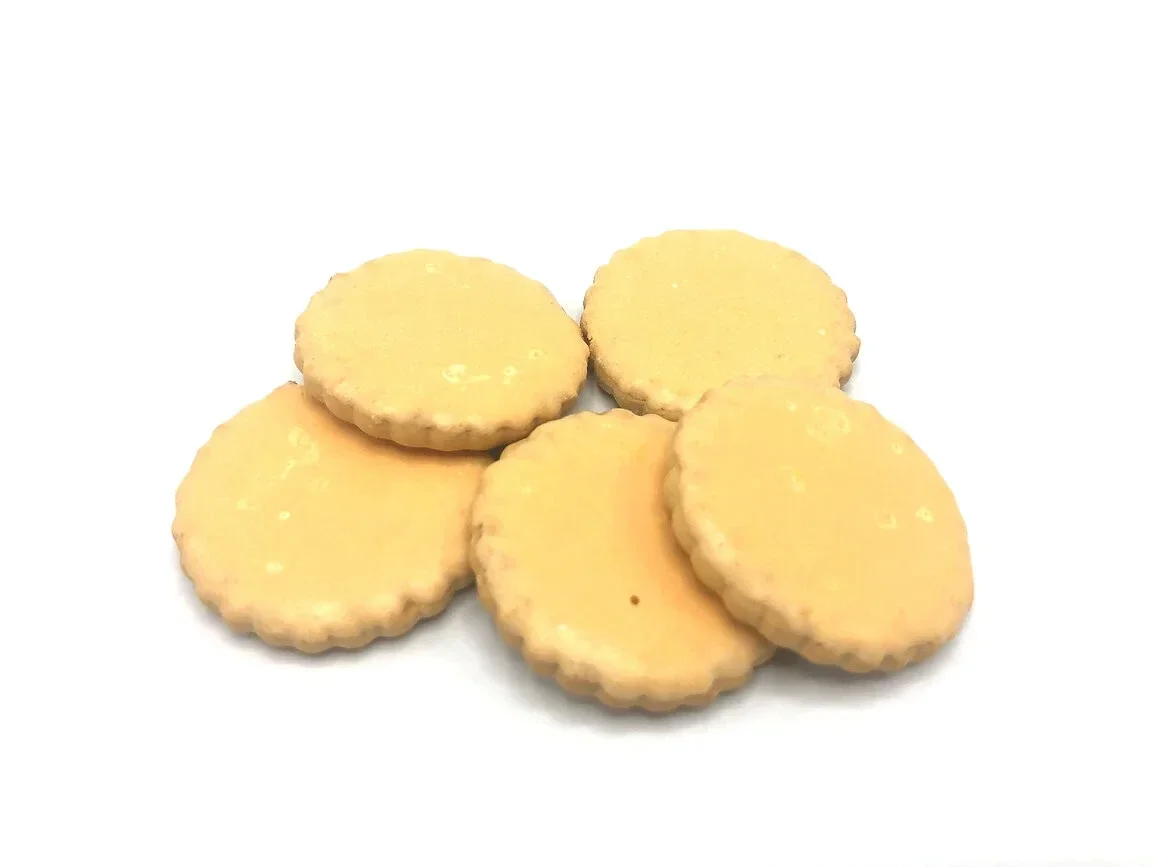 Koekjes met abrikoos glazuur