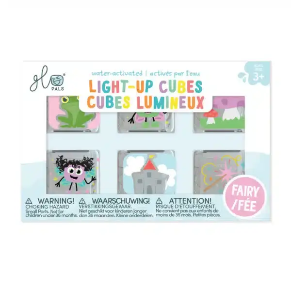 Glopals Light Up Cubes 6 Pieces – Fairy