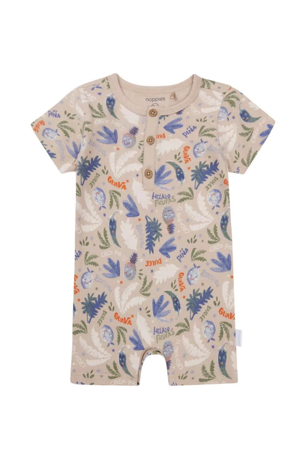 boxpak offida - fruit pattern sand/nude