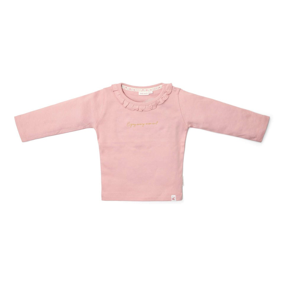 Shirt lange mouw - Ruches - Roze - Fairy Garden
