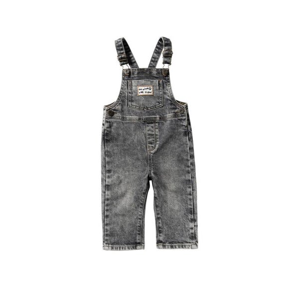 Denim | Dungarees | Acid Grey