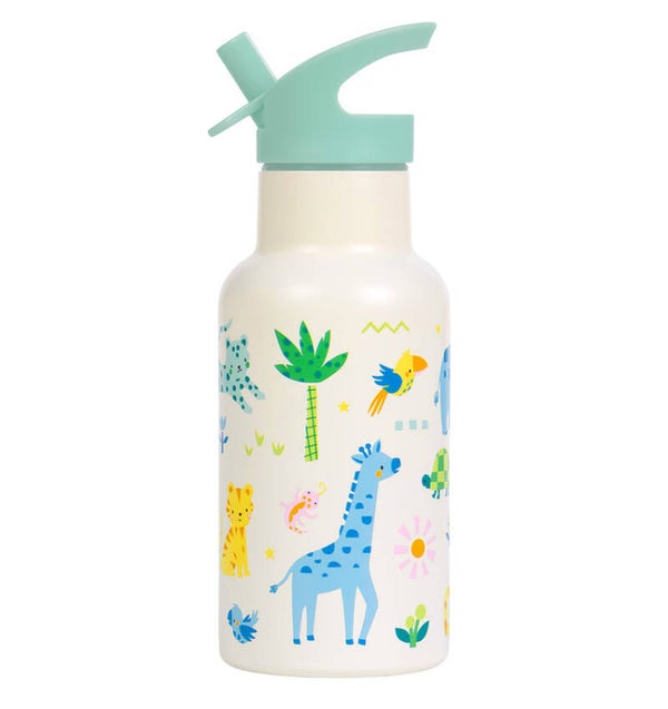 RVS drinkfles: Jungle
