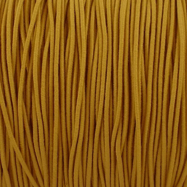 Elastisch koord per meter - mosterdgeel