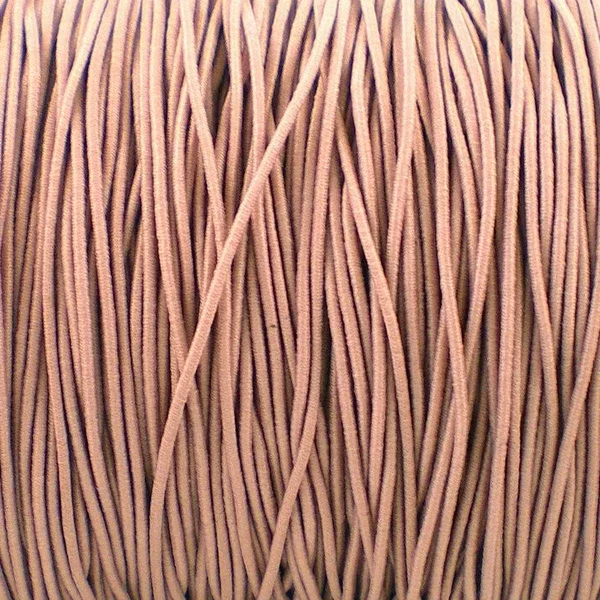 Elastisch koord per meter - oudroze