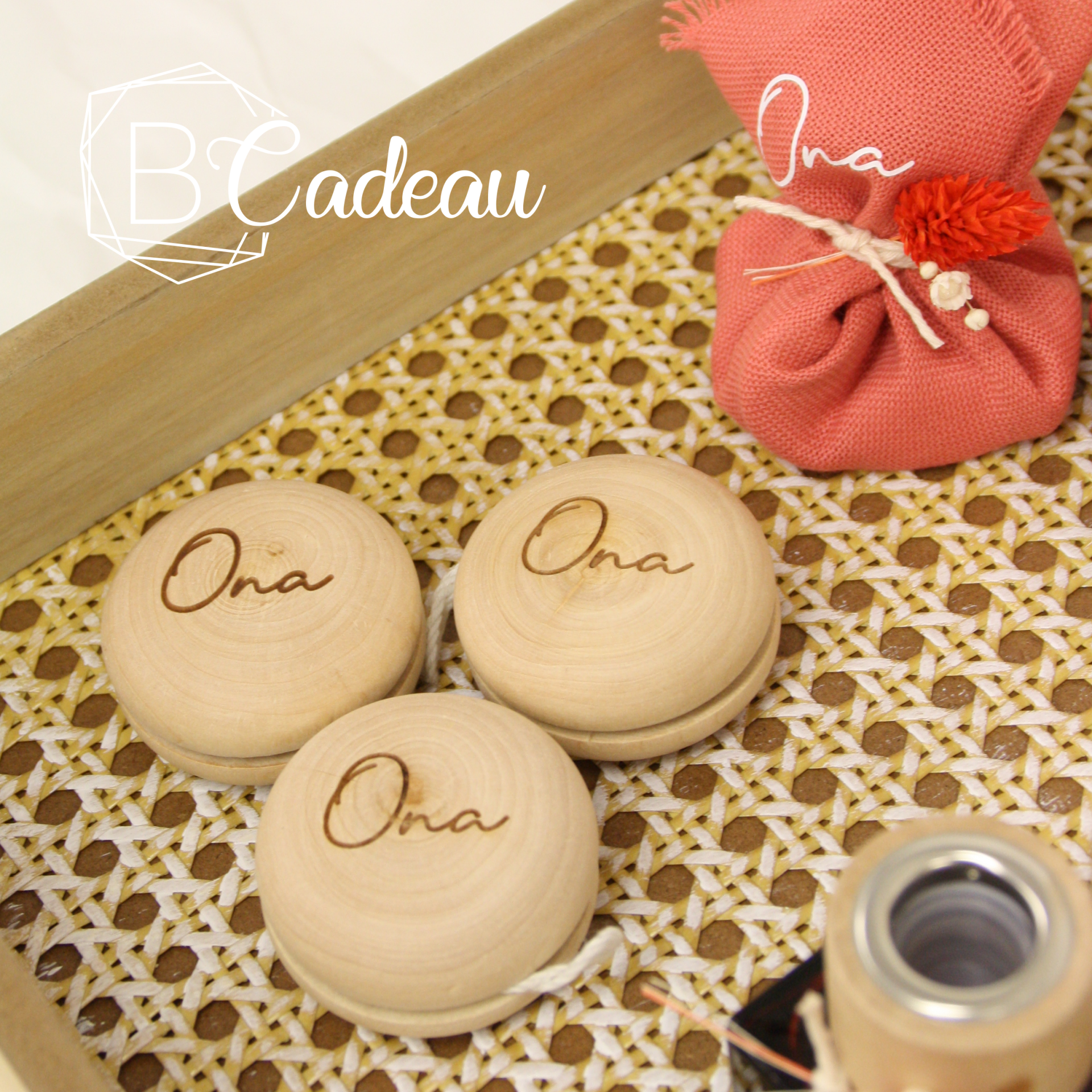 Jojo met gravure 10 stuks