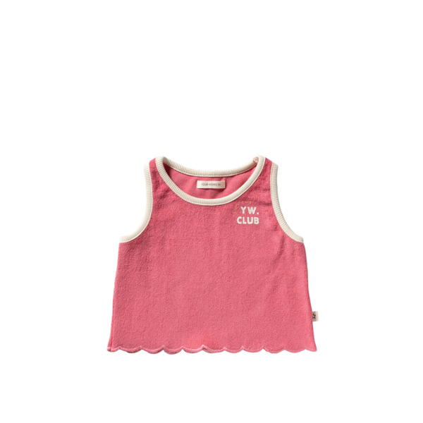 Terry | Singlet | Rapture Rose