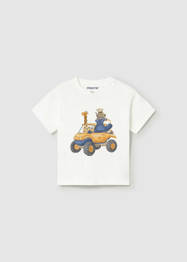 Car t-shirt baby