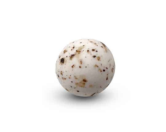 PC - Mini chocoballs wit bruin marmer