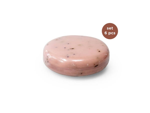 Zeep schijf magnolia scrub 6 st.