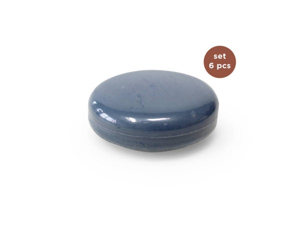 Zeep schijf silver blue 6 st.