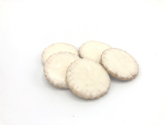 Koekjes met wit glazuur