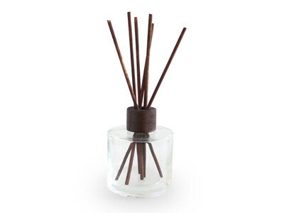 Glazen ronde fles transparant 200ml