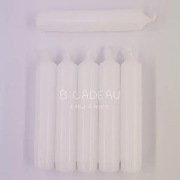 Dinnerkaars 6 st. - wit