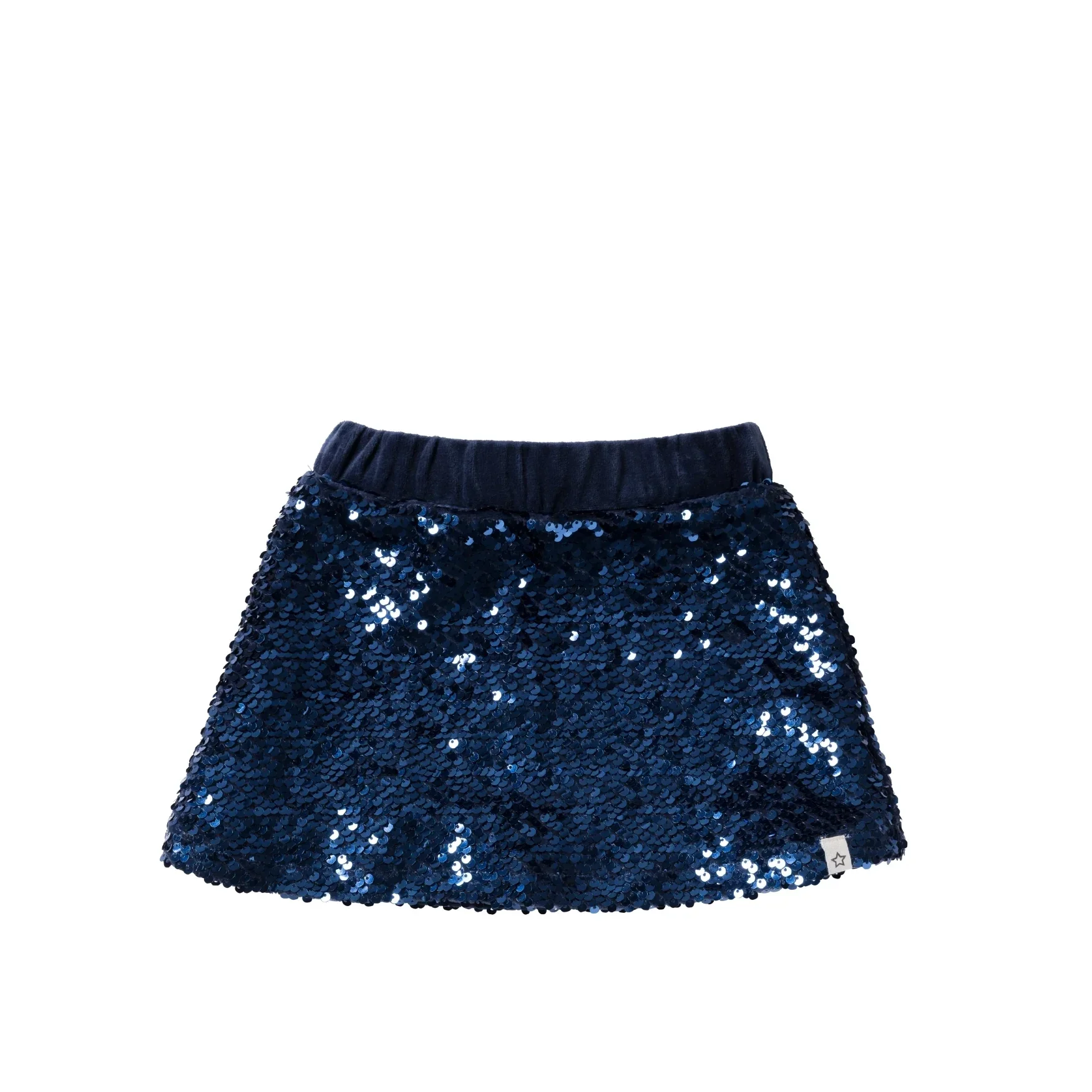 Sequin | Velvet Skirt | Insignia Blue