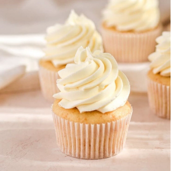 Vanille cupcake 12 st