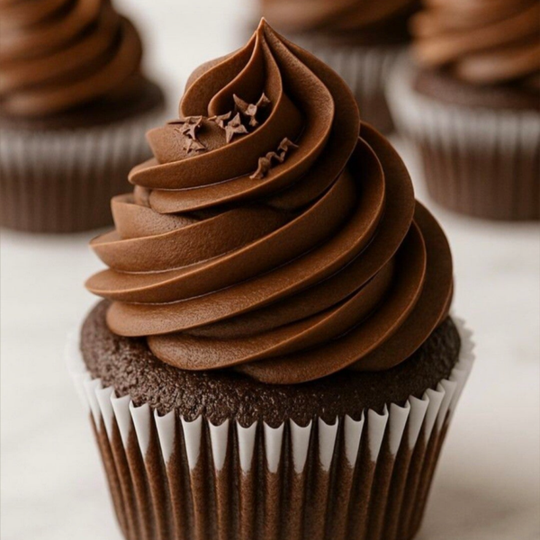 Chocolade cupcake 12 stuks