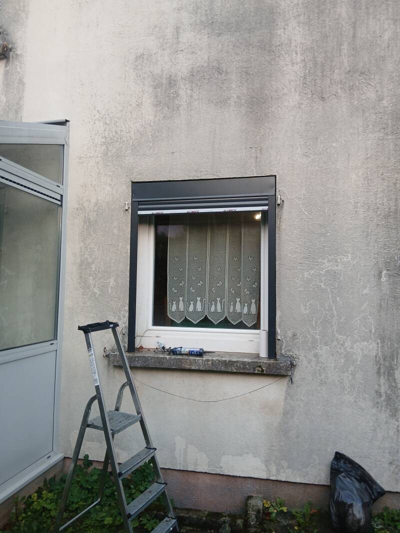 Pose volet roulant Melisey