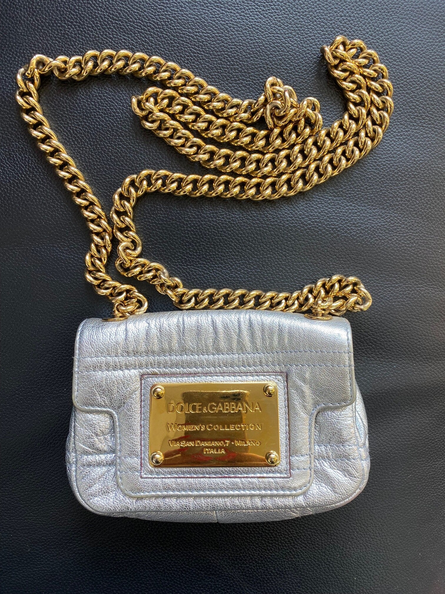 DOLCE & GABBANA D&G kleine Umhängetasche