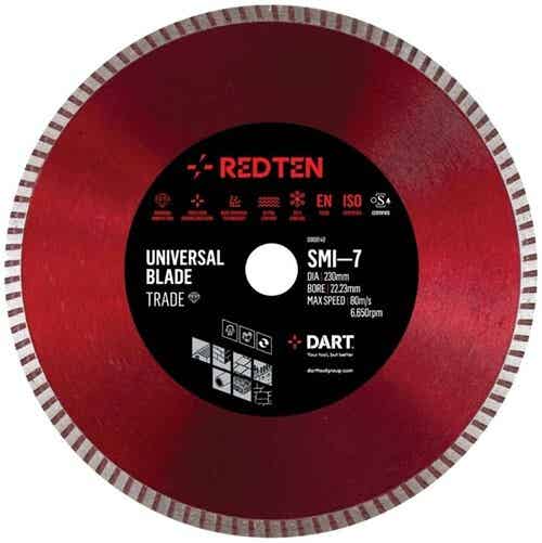 Red Ten SMI-7 Multipurpose Blade 230mm x 22mm Bore   DB00140