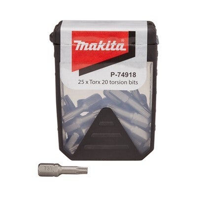 Torx T20 Torsion Bits 25 Piece   P-74918