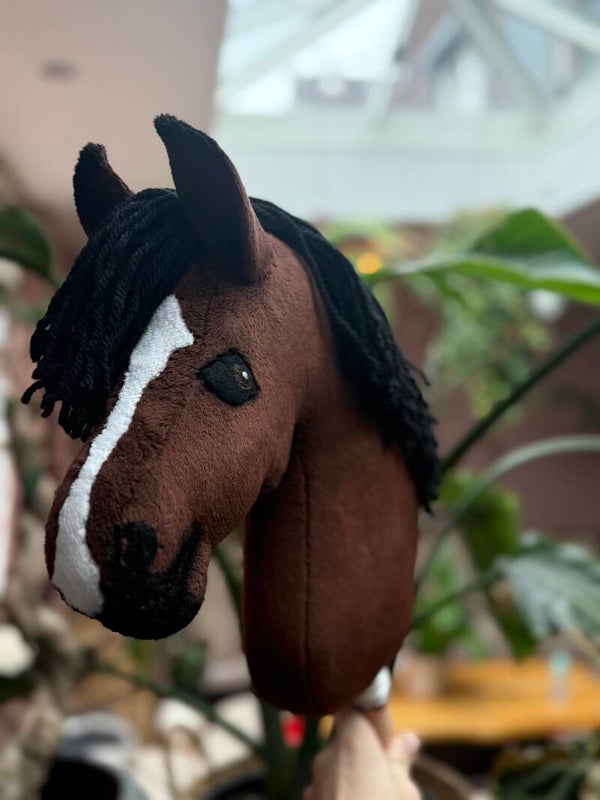 Hobbyhorse darkbrown size M / Horse