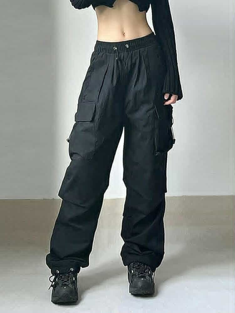 Pantalon Cargo Noir