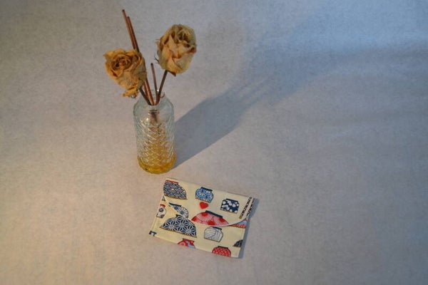 🏮 Pochette à Savon – Motifs Japonais Traditionnels