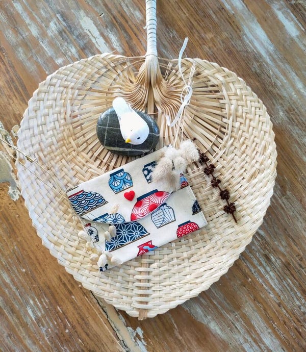 Pochette à savon " bol chinois"