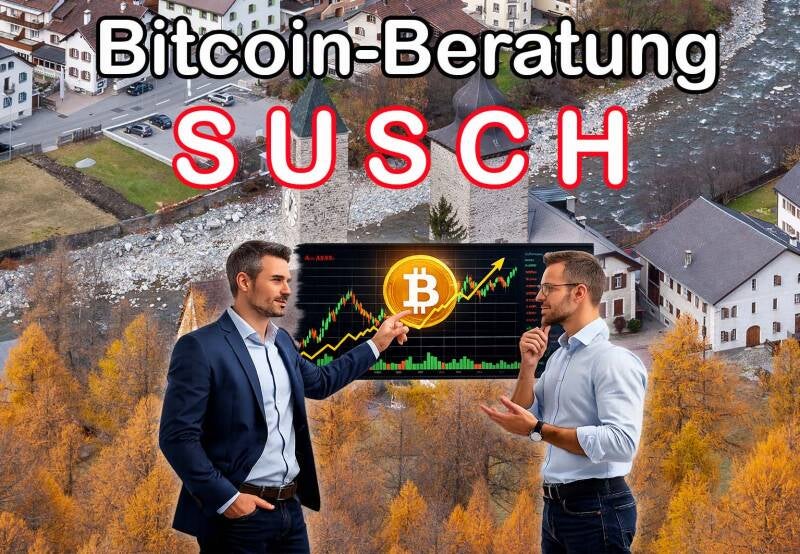 Bitcoin-Expedition Susch | Krypto-Guide & Sichere Verwahrung im Engadin