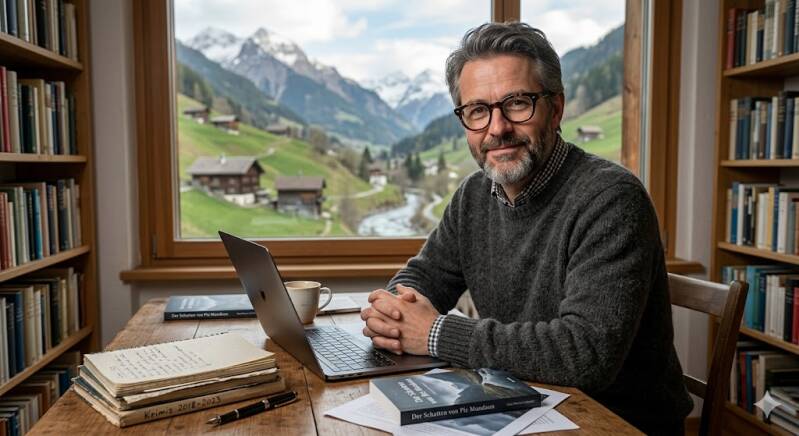 Krimi-Autor Gian-Marino Calonder