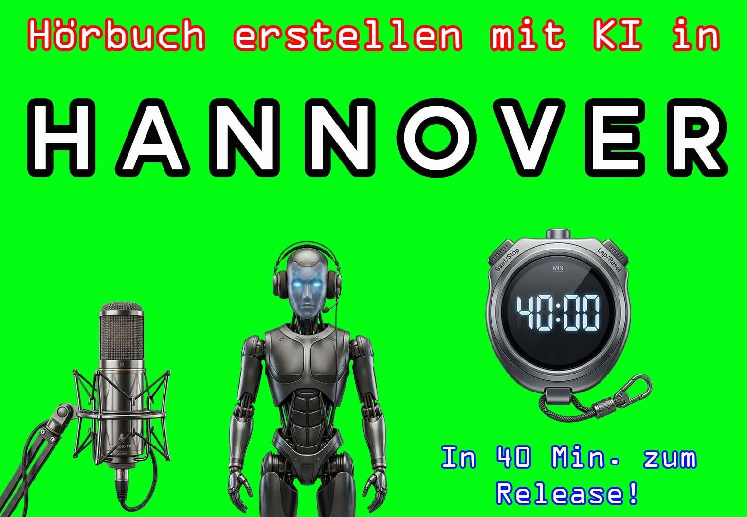 Hörbuch-Produktion Hannover: KI-Audio in Perfektion & High-Speed