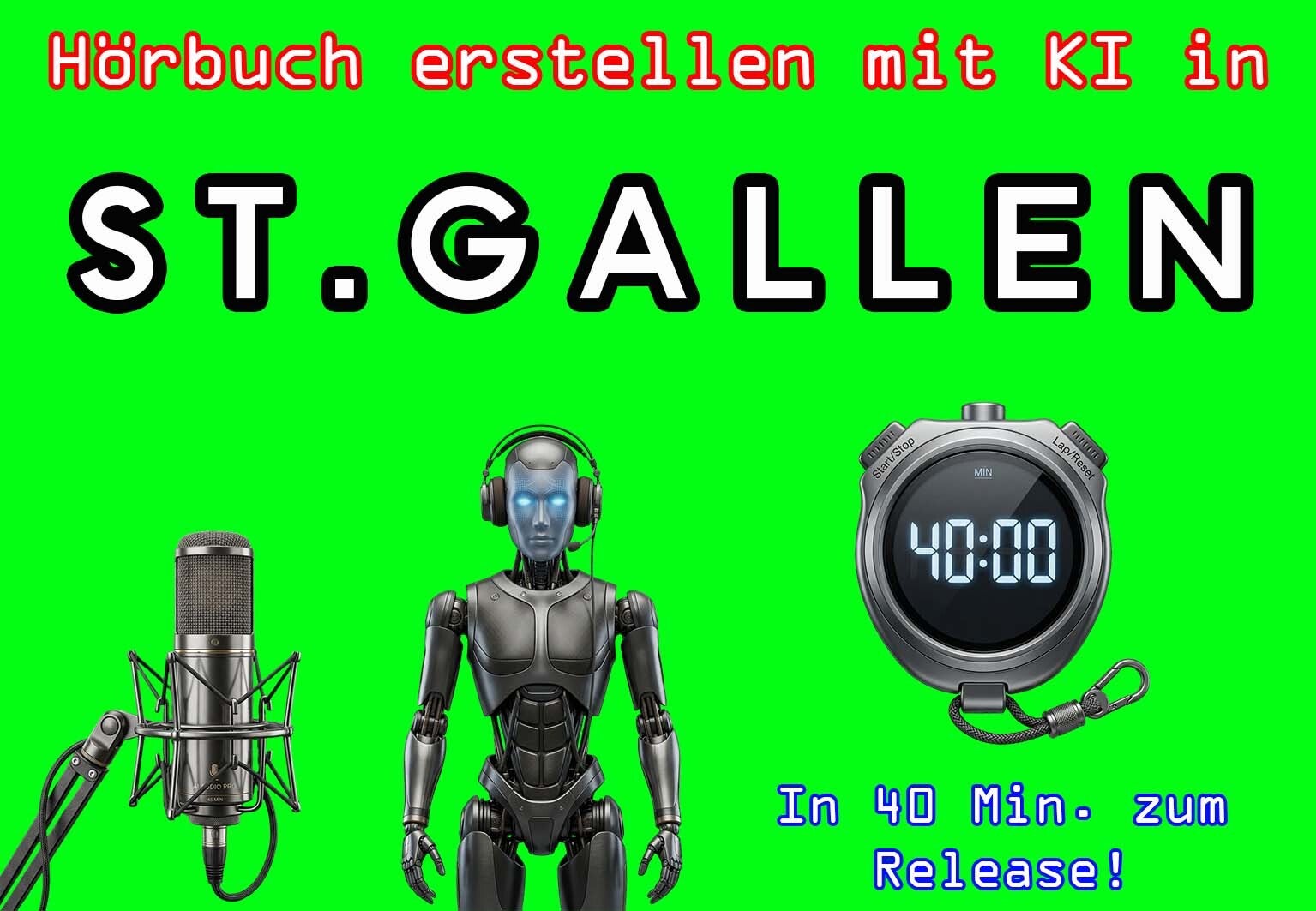 Hörbuch erstellen St. Gallen | High-End KI-Audio | audioempire.ai
