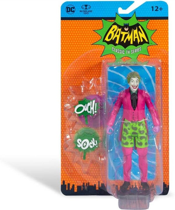 DC Retro Action Figure Batman 66 The Joker Swim Shorts 15 cm