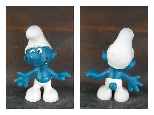 Vintage Smurfen 1965 Iemand Smurf