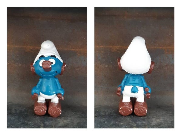 Vintage Smurfen 1983 Robotsmurf