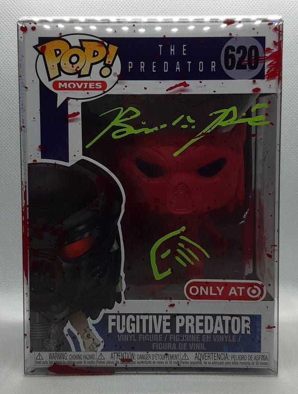 Gesigneerde Funko Pop Fugitive Predator Exclusive - Brian A. Prince