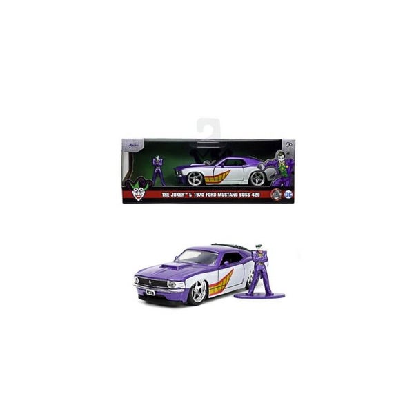 DC Comics Diecast Model Joker Ford Mustang