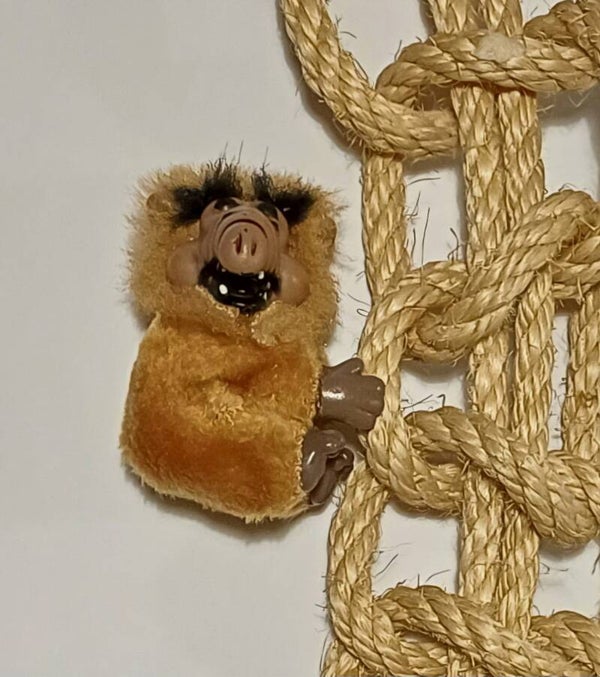 Vintage Alf Knijpbeestje/poppetje jaren 80