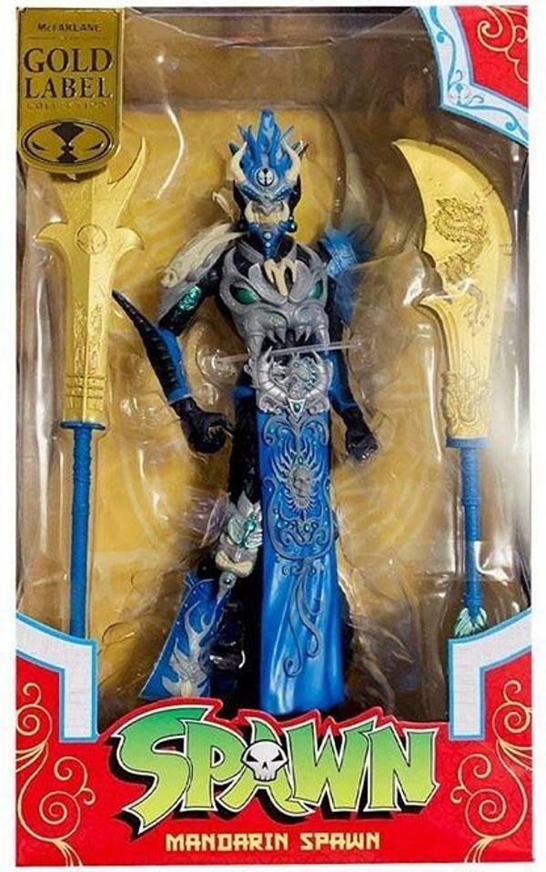 Spawn Action Figure Mandarin Spawn Blue McFarlane (Gold Label)