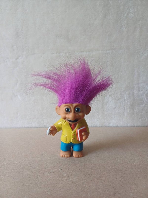 Happy Troll Vintage Trol Professor '90