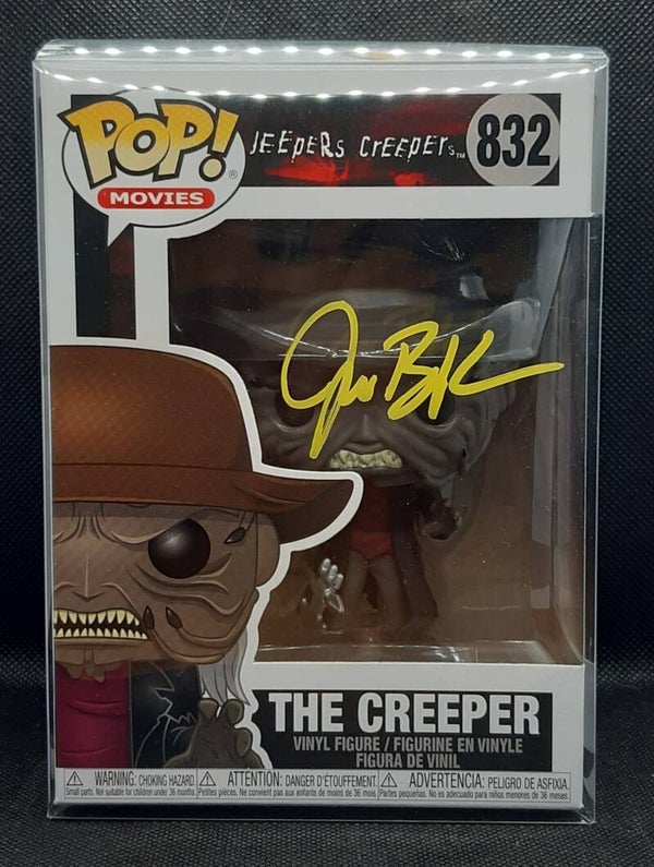 Gesigneerde Funko Pop The Creeper - Jonathan Breck