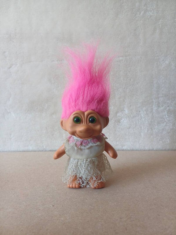 T.N.T Vintage Trol Roze Bruid Outfit 1991