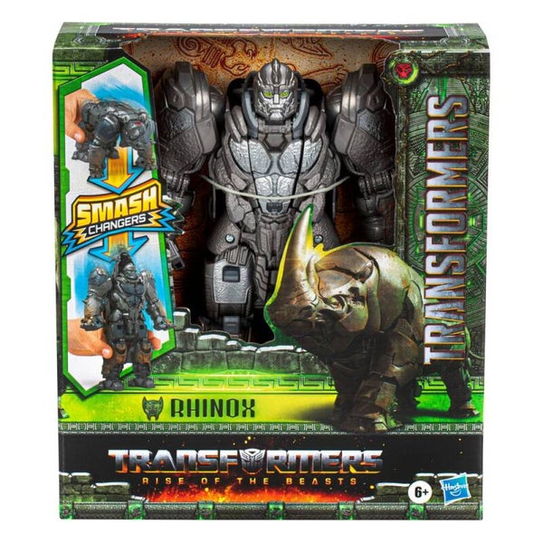 TF Rise of the Beasts Smash Changers Action Figure Rhinox 23 cm