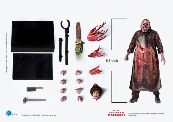Texas Chainsaw Massacre Exquisite Super Series Action Figure 1/12 2022 Leatherface