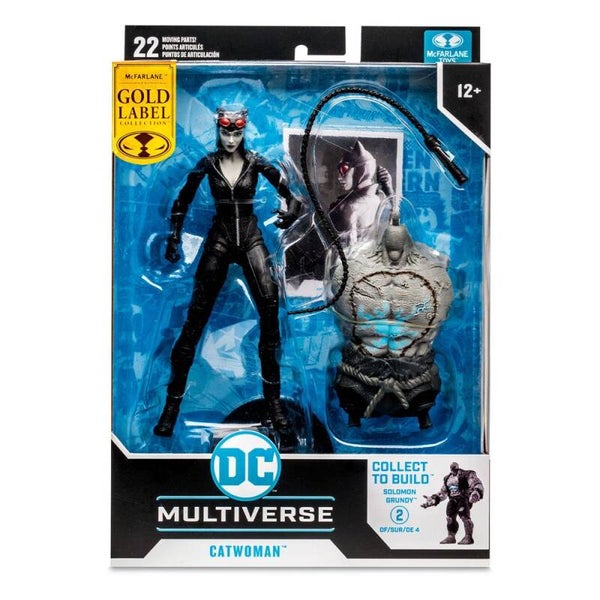 DC Gaming Build A Action Figure Catwoman Gold Label (Arkham City) 18 cm