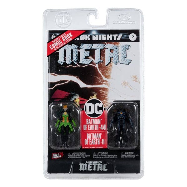 DC Direct Page Punchers Action Figure 2-pack Batman Of Earth-44 & Batman Of Earth-11 8cm